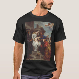 T-shirt Coronation de Saint Rosalia par Anthony van Dyck