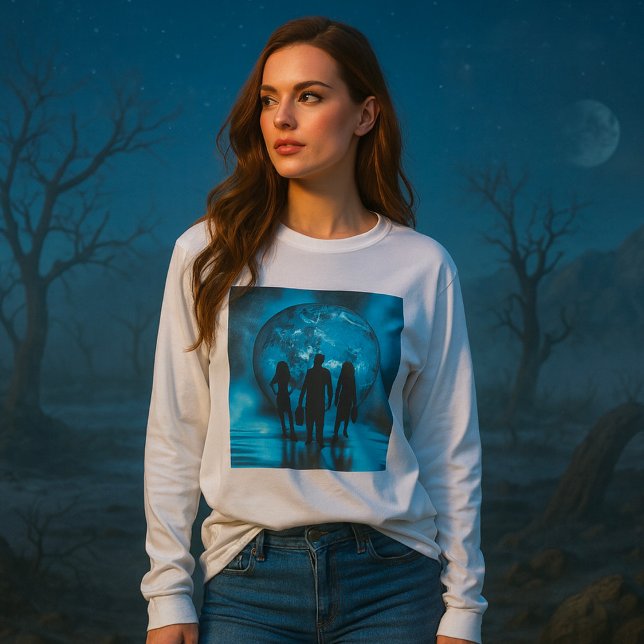 T-shirt Corporate Team Silhouette Futuristic Business (Créateur téléchargé)