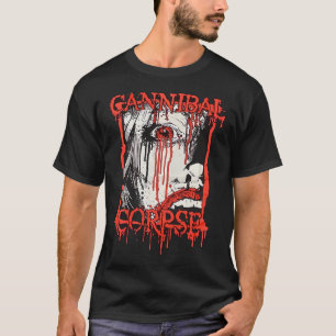 T-shirt corps cannibale top groupe