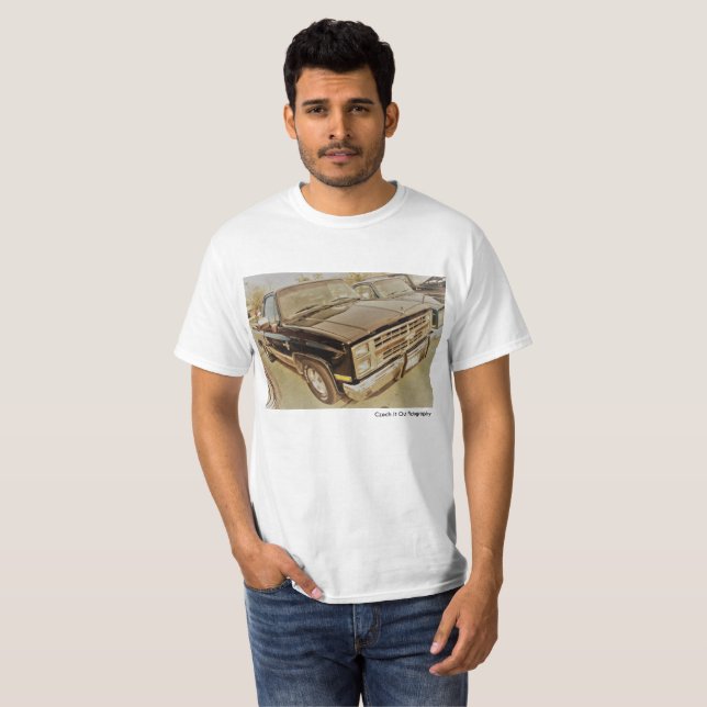 T-shirt Corps carré Chevy C10 (Devant entier)