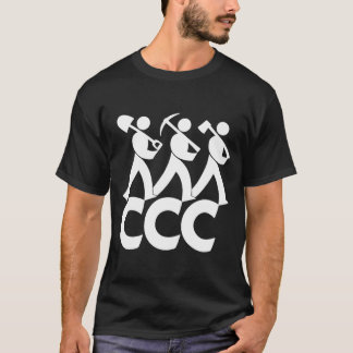 T-shirt Corps civils ccc (B de conservation de l'Amérique