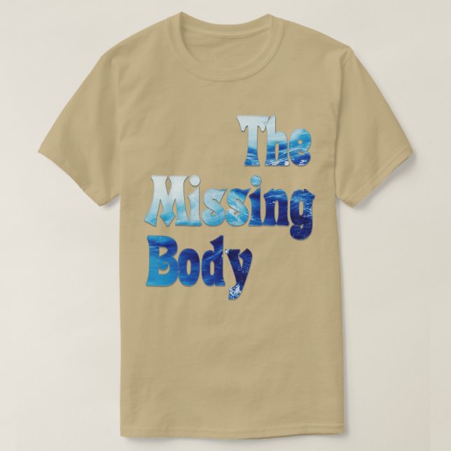 T-shirt Corps disparu 1 (Design devant)