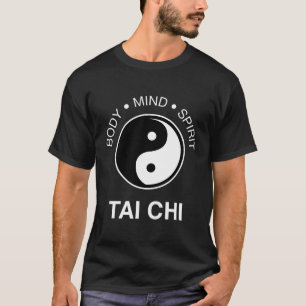 T-shirt Corps Esprit Yin Yang Symbole Tai Chi