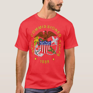T-shirt Corps mis en service de l'USPHS avec BackGrd