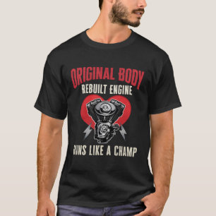 T-shirt Corps original reconstruit Moteur de greffe cardia