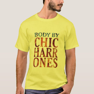 T-shirt corps par chicharrones porc bacon amant drôle desi