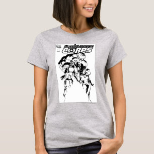 T-shirt Corps verts de lanterne, noirs et blancs