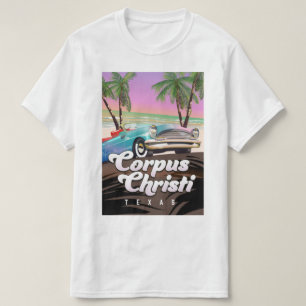 T-shirt Corpus Christi Texas affiche de vacances