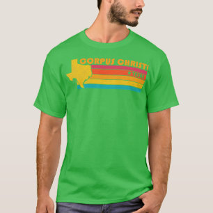 T-shirt Corpus Christi Texas Vintage Souvenir désorganisé