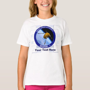 T-shirt Correctif de la mission satellite Idaho Spudnik