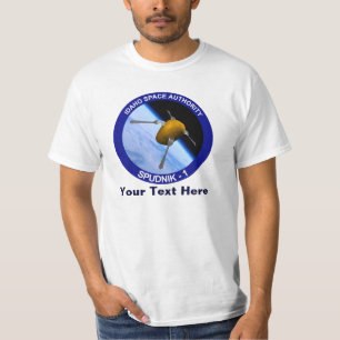 T-shirt Correctif de la mission satellite Idaho Spudnik