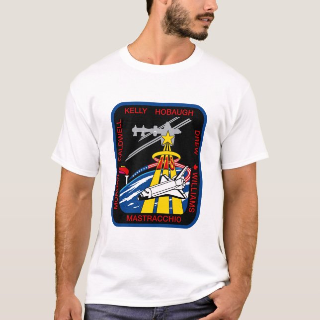 T-shirt Correctif de mission STS-118 (Devant)
