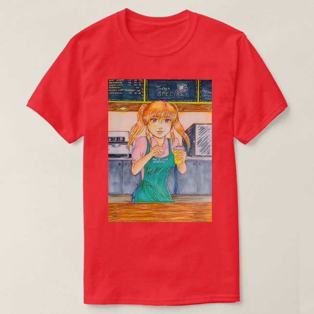 T-shirt Correction de caféine (Design devant)