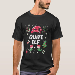 T-shirt Correspondance assez Elfe Famille Costume de Noël