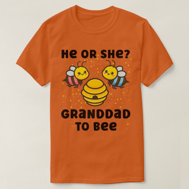 T-shirt Correspondance Bébé Genre Fête Révélatrice Lui Ou  (Design devant)