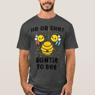 T-shirt Correspondance Bébé Genre Révélation Fête Lui Ou E