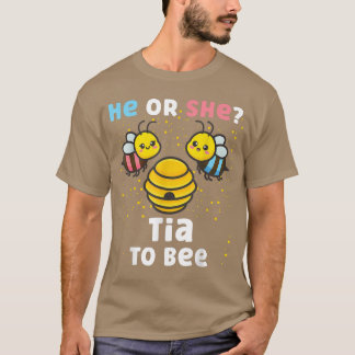 T-shirt Correspondance Bébé Genre Révéler Fête Il Ou Elle 