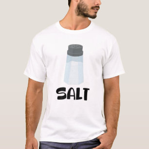 T-shirt Correspondance Couple - Sel - Poivre - Épices - 1 