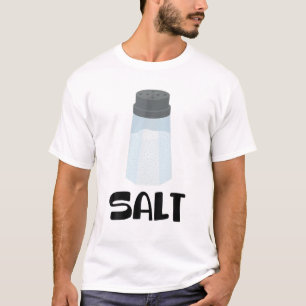 T-shirt Correspondance Couple - Sel - Poivre - Épices - 1 