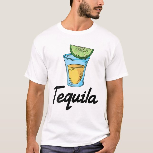 T-shirt Correspondance Couple - Tequila - 2 Sur 2 - Fête - (Devant)