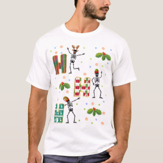 T-shirt Correspondance de groupe de équipes de Noël Ho-Ho-