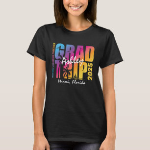 T-shirt Correspondance de groupe de voyage d'études person