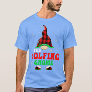 T-shirt Correspondance De La Famille Buffalo Plaid Gnome D