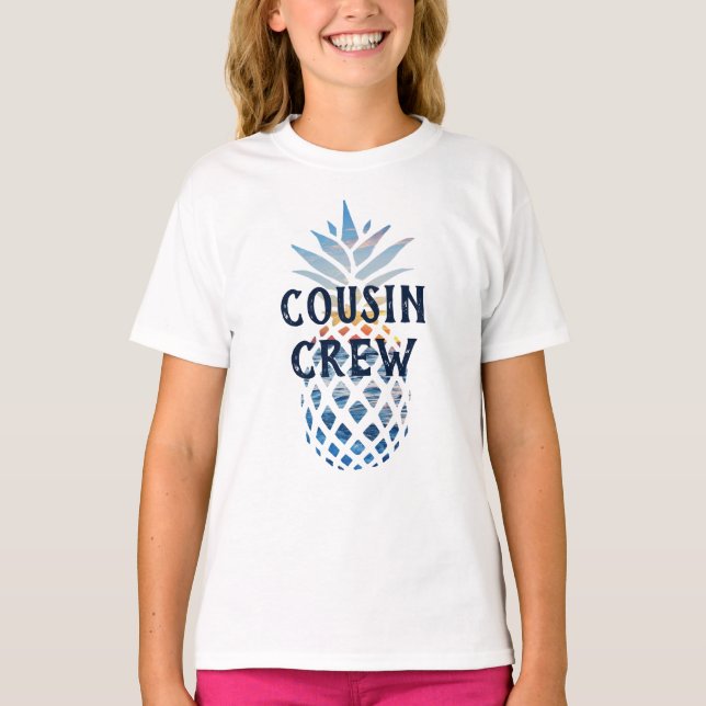 T-shirt Correspondance de la famille tropicale de l'équipa (Devant)