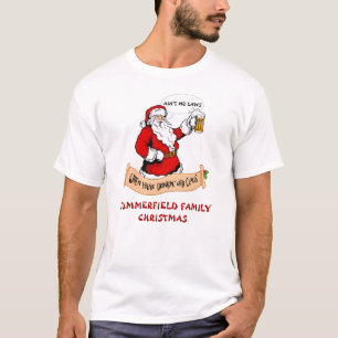 T-shirt Correspondance de Noël de réunion familiale