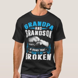 T-shirt Correspondance entre grand-père et grand-fils