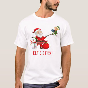 T-shirt Correspondance famille Noël 2022 - Père Noël Elfie