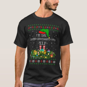 T-shirt Correspondance famille vilain allemand Elf Chris