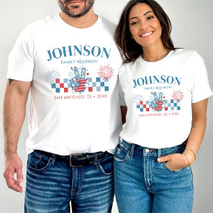 T-shirt Correspondance personnalisée 4 juillet famille de