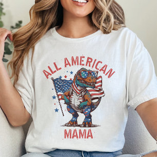 T-shirt Correspondance personnalisée 4 juillet Patriot Din