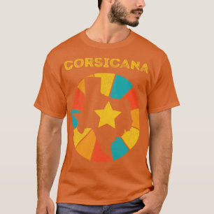T-shirt Corsicana Texas Vintage Souvenir désorganisé 1