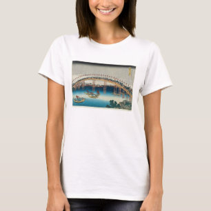 T-shirt Cortège au-dessus d'un pont (copie de bois de