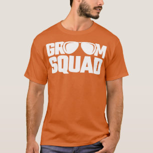T-shirt Cortège du marié Garçons d'honneur Drôle d'enterre