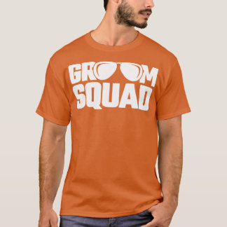 T-shirt Cortège du marié Garçons d'honneur Drôle d'enterre