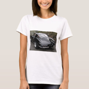 T-shirt Corvette Classic Black Split Fenêtre