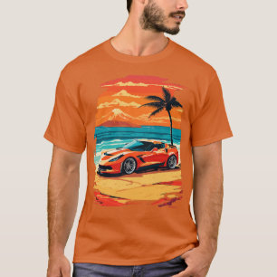 T-shirt Corvette rétro