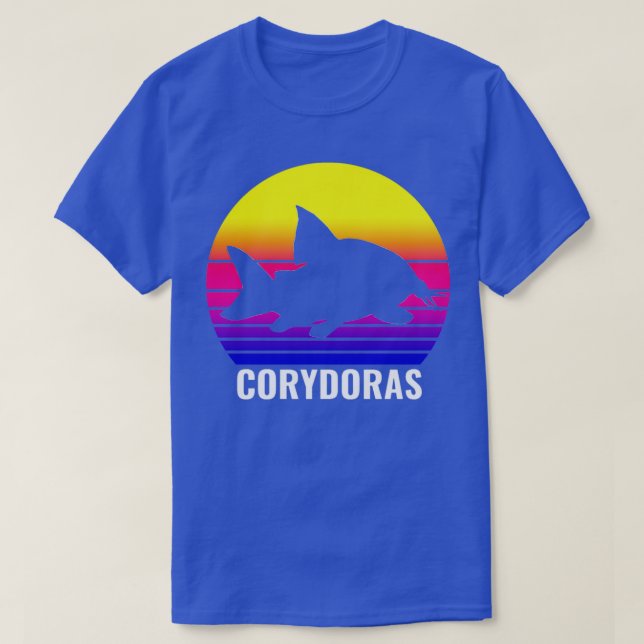 T-shirt Corydoras Catfish Aquarium Poissons Amateurs Couch (Design devant)