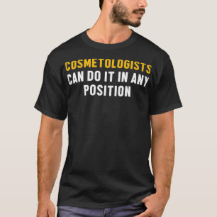 T-shirt Cosmetologie Diplômée Poste Licence Cosmetologi
