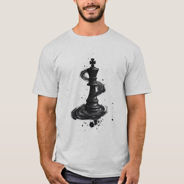 T-shirt Cosmic Chess King (Devant)