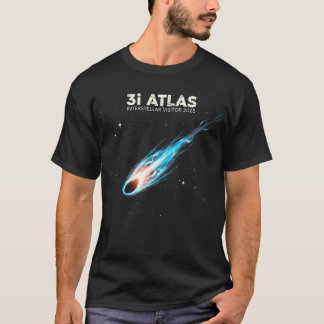 T-shirt Cosmic Interstellar Comet Atlas Visitor 2025 Space