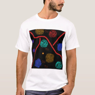 T-shirt Cosmic Safari - Abstract Geometric Art
