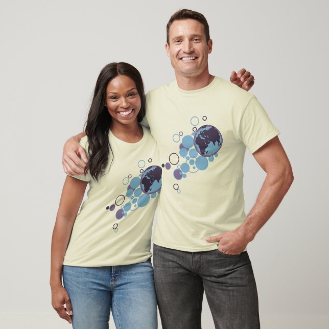 T-SHIRT COSMOS DU MONDE TERRE (Unisexe)