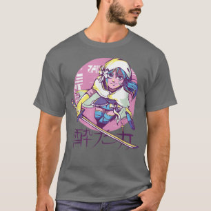 T-shirt Cosplay du guerrier samouraï Anime Otaku Manga Fig