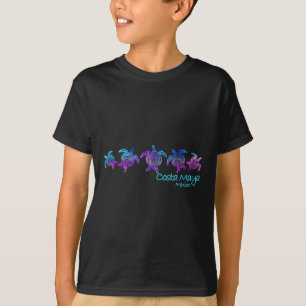 T-shirt Costa Maya Beach Design _ Cadeau de tortue tribale