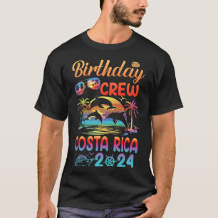T-shirt Costa Rica Anniversaire Voyage Vacation 2024 Corre