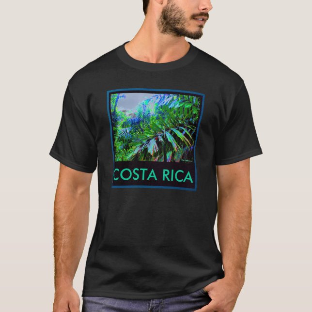 T-shirt Costa Rica Azul (Devant)
